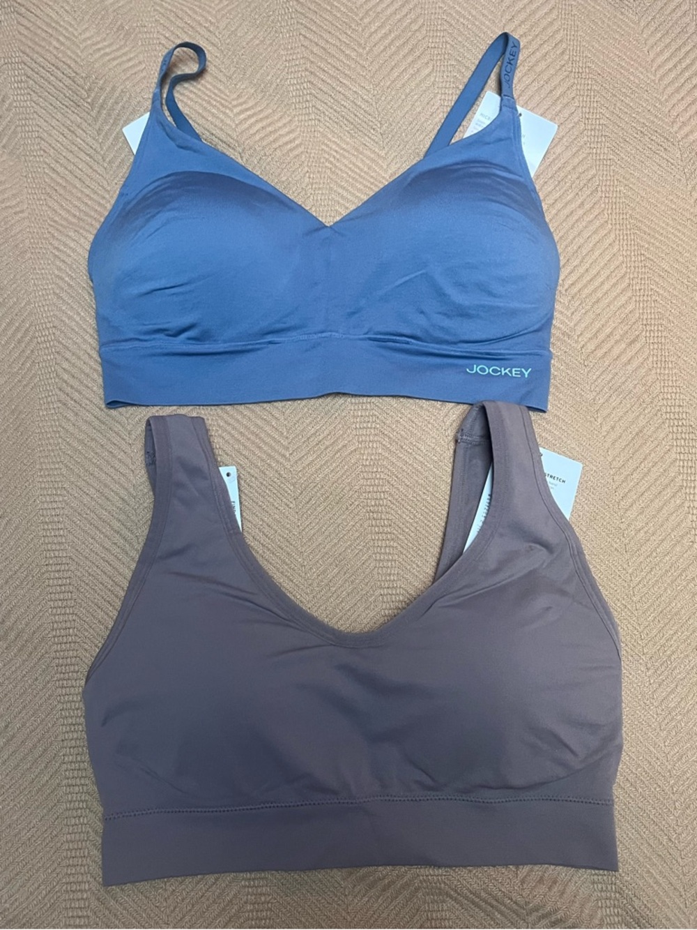 2 NWT Jockey M bralettes